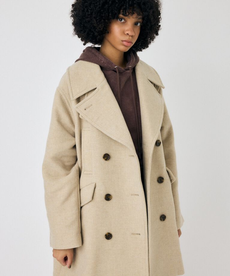 MOUSSY「DOUBLE BREASTED ミドルコート」|その他|