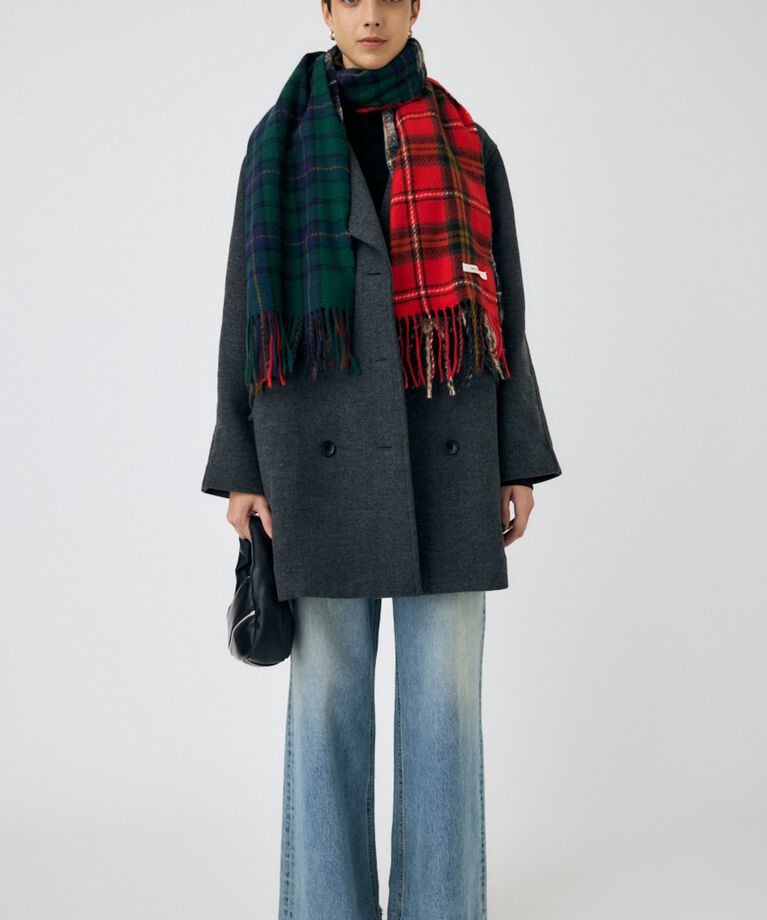 MOUSSY「DOUBLE BREASTED ミドルコート」|その他|