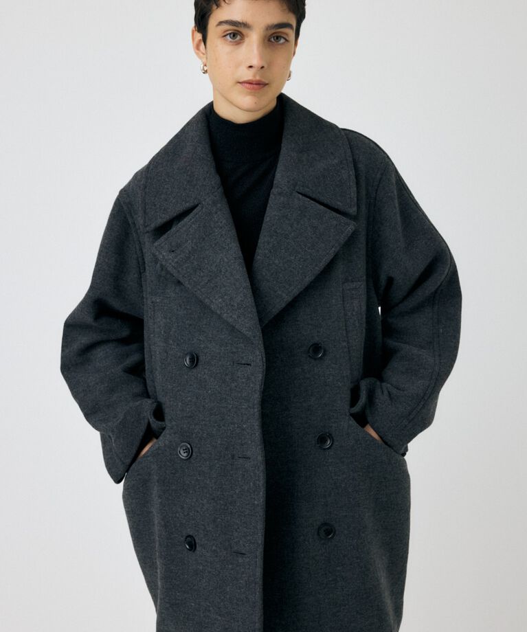MOUSSY「DOUBLE BREASTED ミドルコート」|その他|