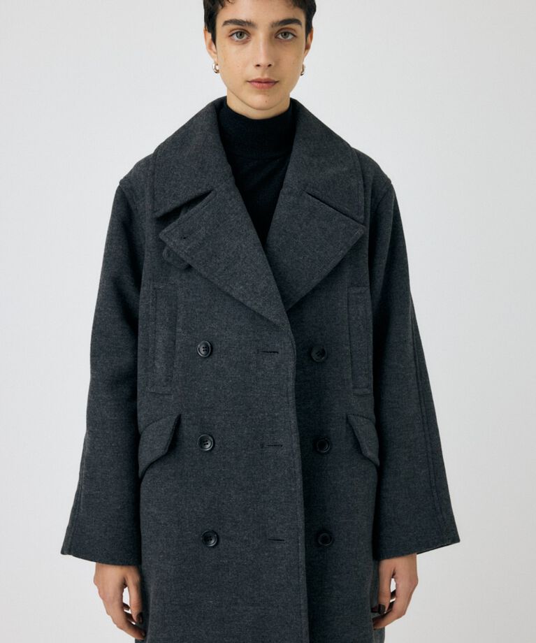 MOUSSY「DOUBLE BREASTED ミドルコート」|その他|
