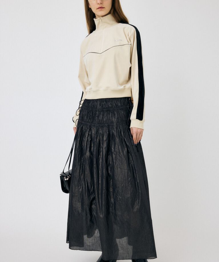 MOUSSY「SHIRRING ロングスカート」|スカート|