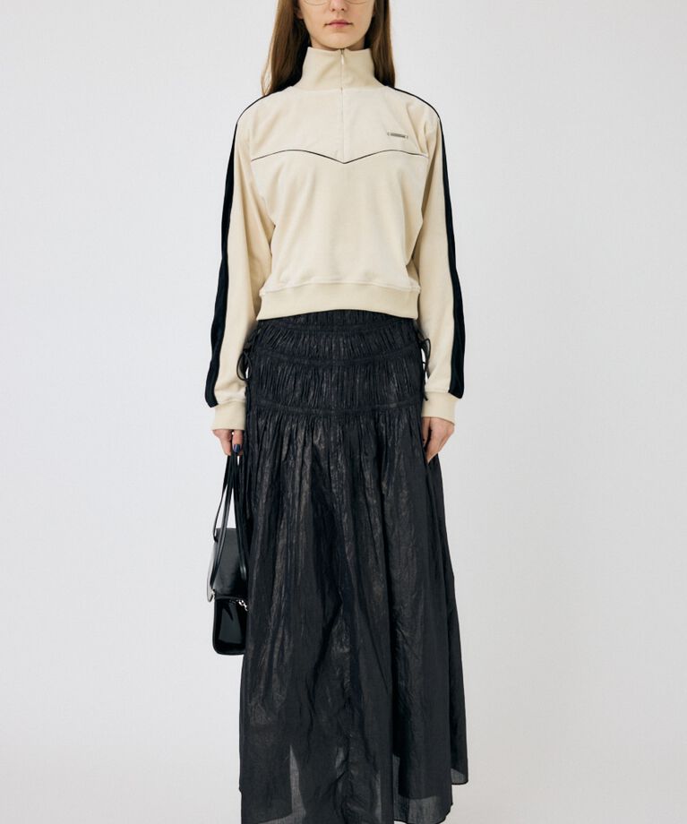 MOUSSY「SHIRRING ロングスカート」|スカート|