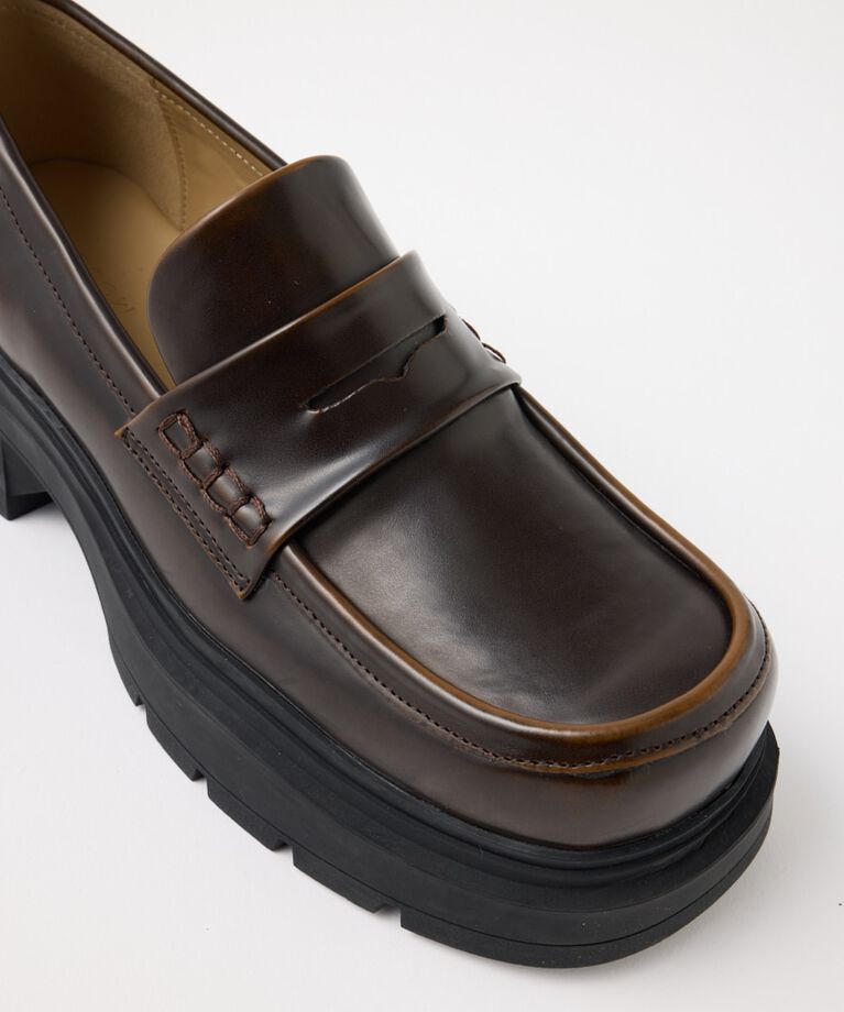 MOUSSY「PLATFORM ローファー」|ローファー|