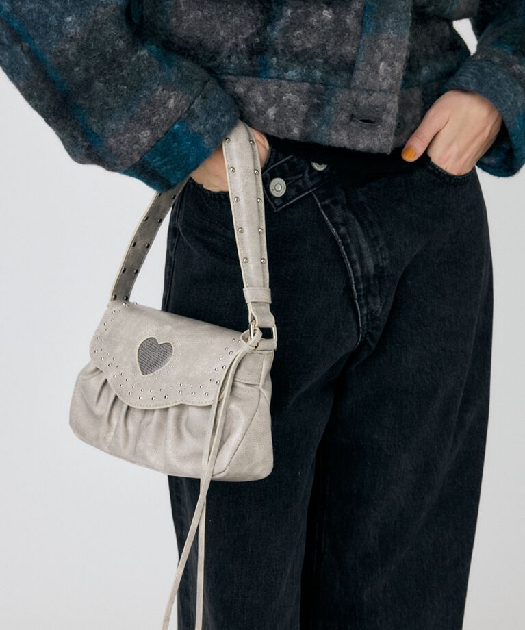 MOUSSY「HEART GATHER スタッズバッグ」|その他|