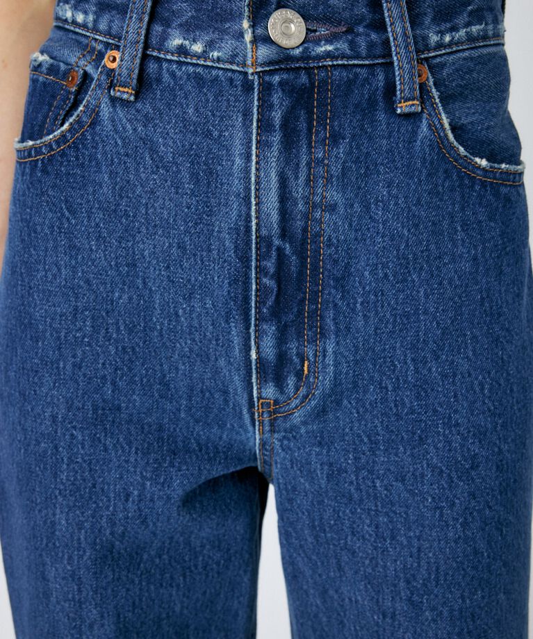 MOUSSY「HW 90S STRAIGHT」|デニム|