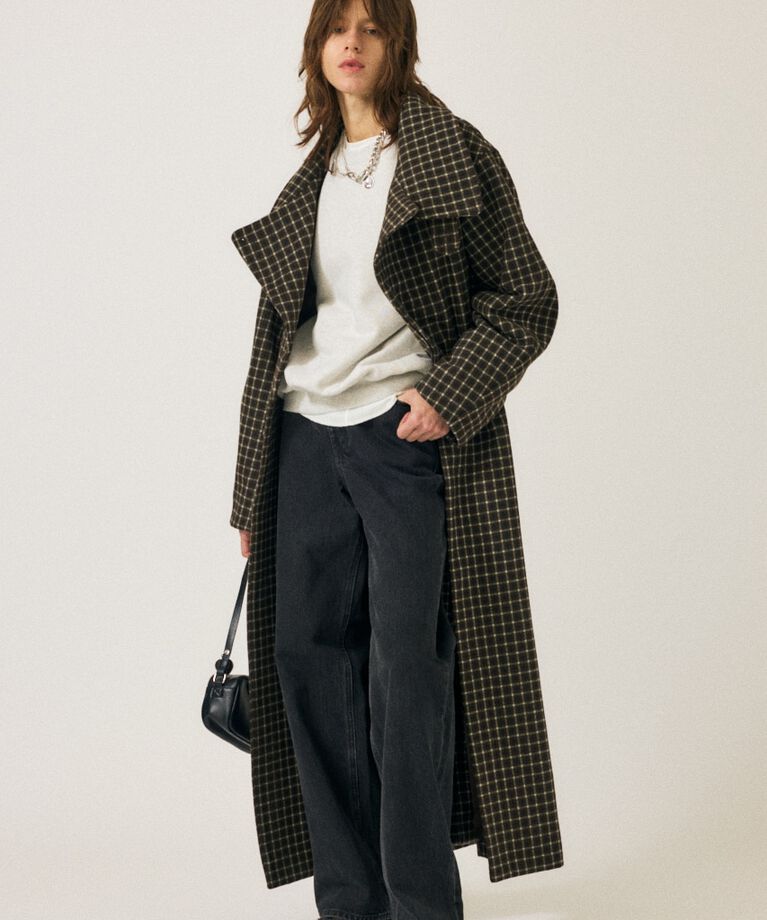 MOUSSY「CROSS WAIST WIDE STRAIGHT」|デニム|