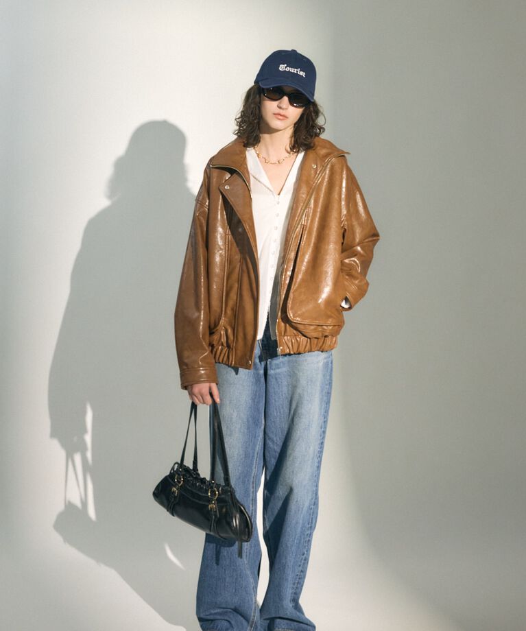 MOUSSY「CROSS WAIST WIDE STRAIGHT」|デニム|
