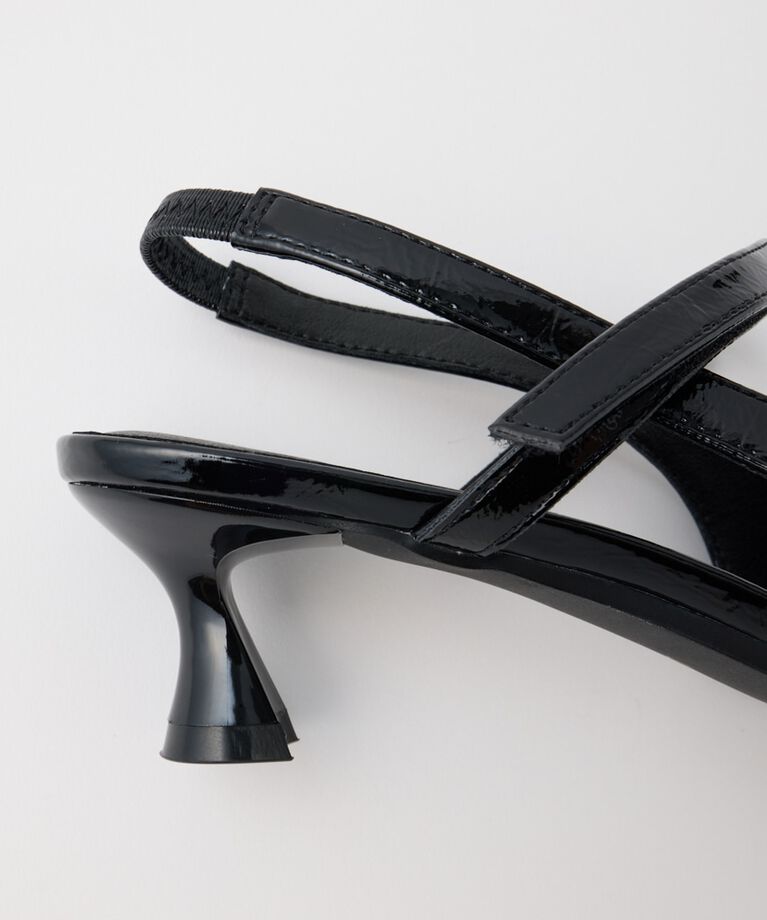 MOUSSY「LACE UP SLING BACK ミュール」|サンダル|