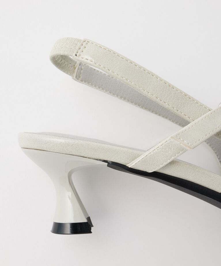 MOUSSY「LACE UP SLING BACK ミュール」|サンダル|