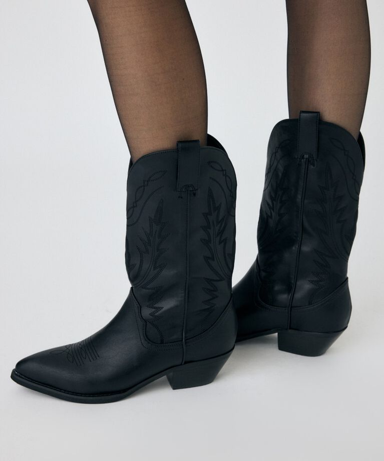 MOUSSY「WESTERN ブーツ」|その他|BLK