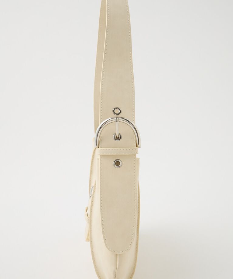 MOUSSY「AGING BUCKLE FLAP HOBO バッグ」|その他|