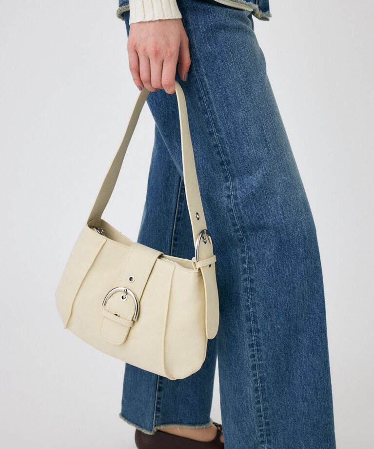 MOUSSY「AGING BUCKLE FLAP HOBO バッグ」|その他|