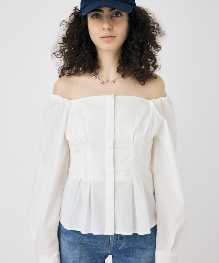 MOUSSY「OFF SHOULDER シャツ」|その他|