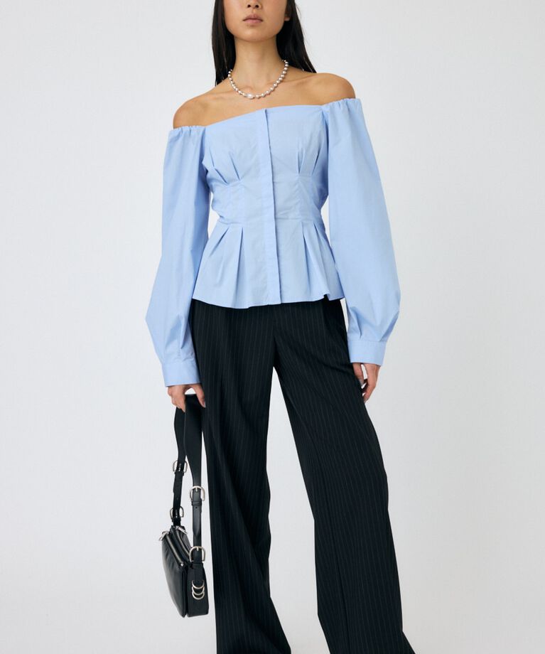 MOUSSY「OFF SHOULDER シャツ」|その他|