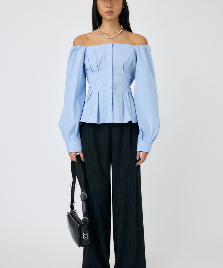 MOUSSY「OFF SHOULDER シャツ」|その他|