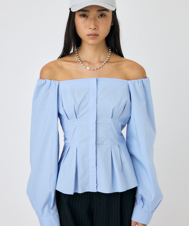 MOUSSY「OFF SHOULDER シャツ」|その他|