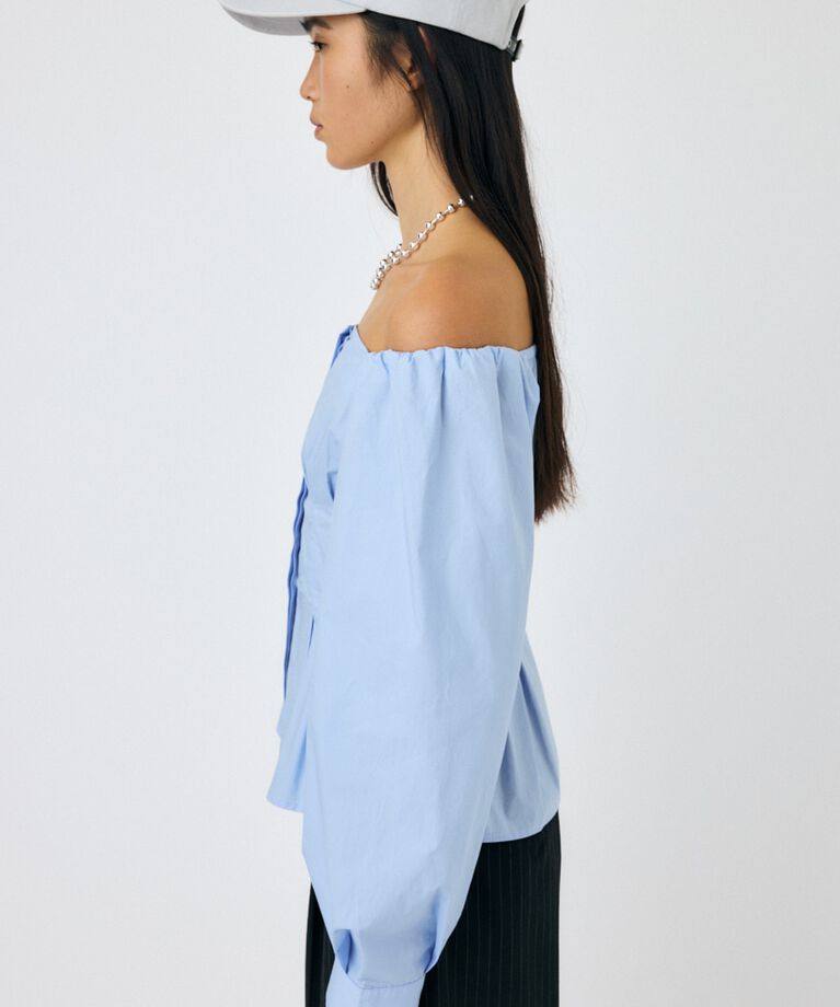 MOUSSY「OFF SHOULDER シャツ」|その他|