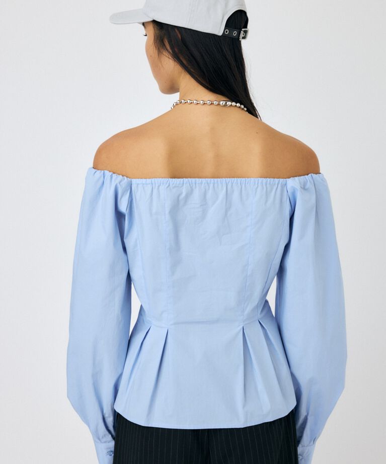 MOUSSY「OFF SHOULDER シャツ」|その他|