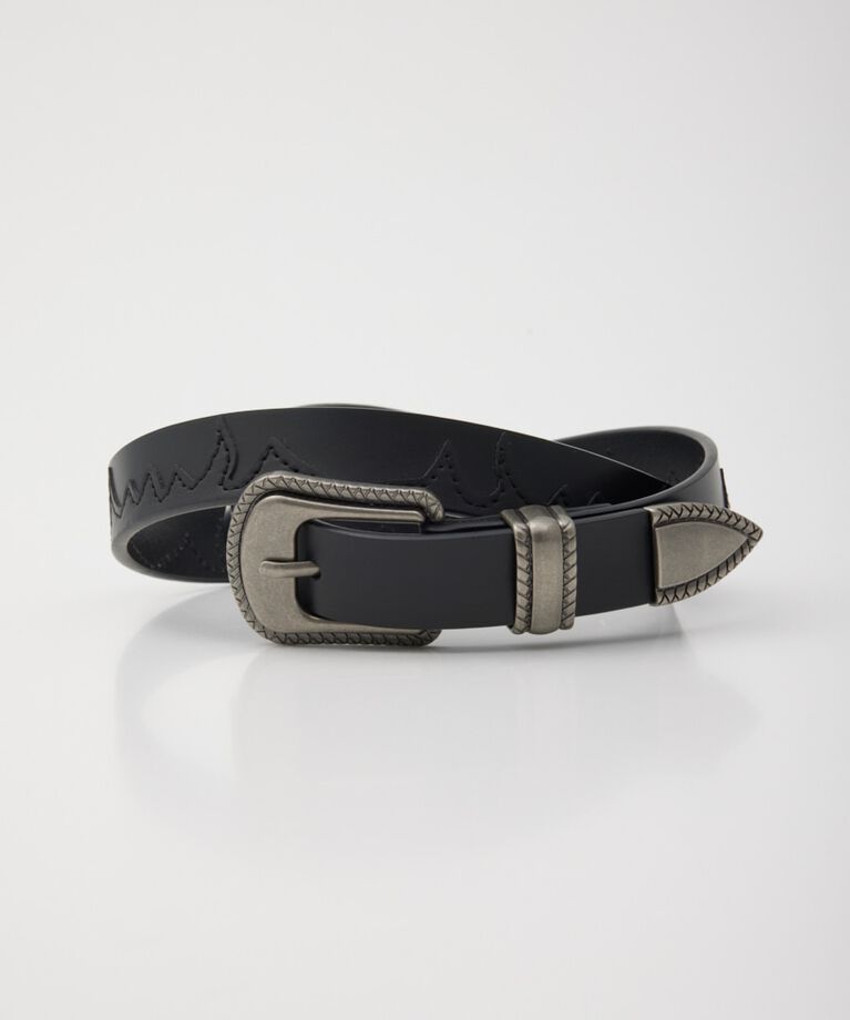 RODEO CROWNS「Embossed ベルト」|ベルト|BLK