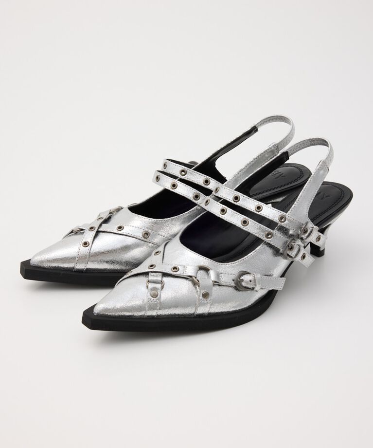 SLY「POINTED TOE BELT サンダル」|サンダル|
