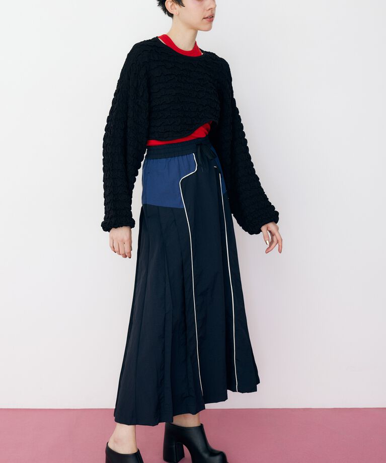 HeRIN.CYE「Wave hem knit tops」|ニット・セーター|