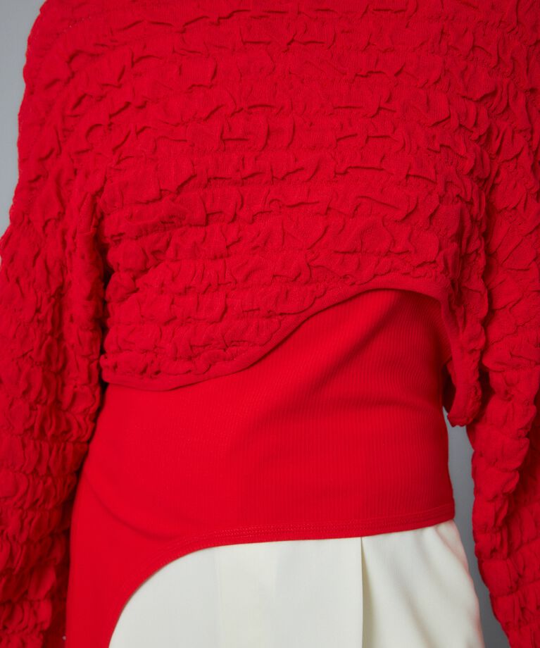 HeRIN.CYE「Wave hem knit tops」|ニット・セーター|