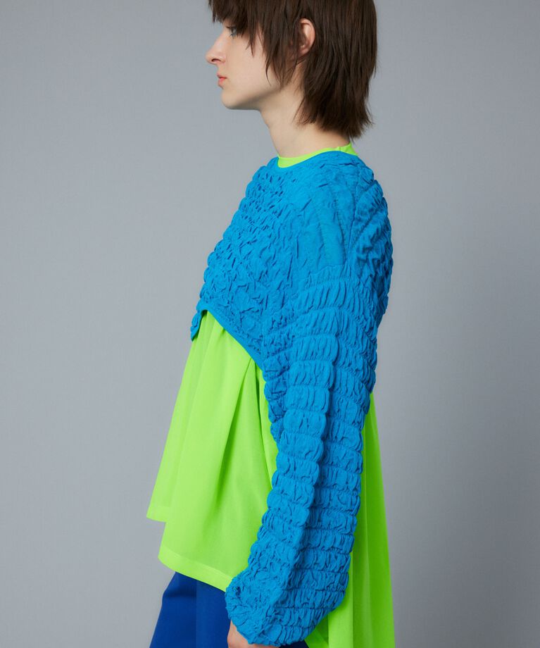 HeRIN.CYE「Wave hem knit tops」|ニット・セーター|