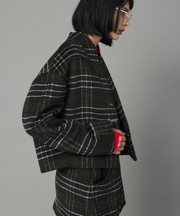 HeRIN.CYE「Round compact jacket」|その他|