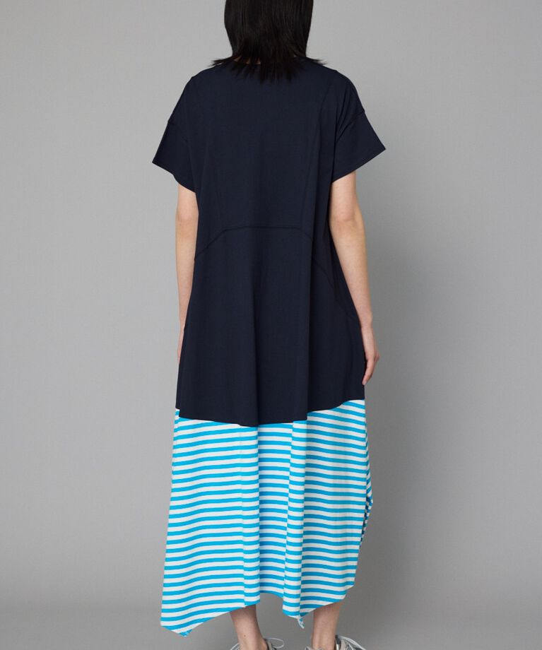 HeRIN.CYE「Border hem one piece」|ワンピース|