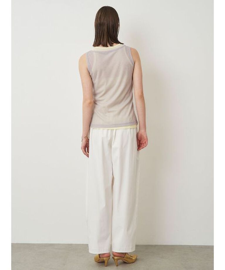 ELENDEEK「SHEER LAYERED TANK」|タンクトップ|