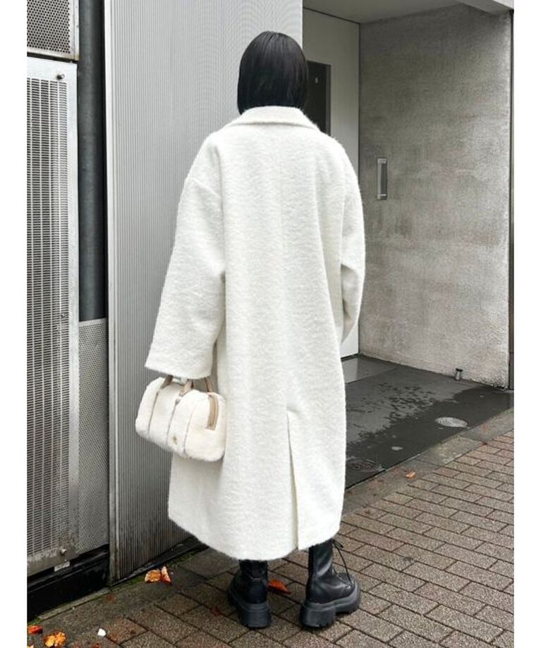 EVRIS「フェイクファーボストンBAG」|ボストンバッグ|