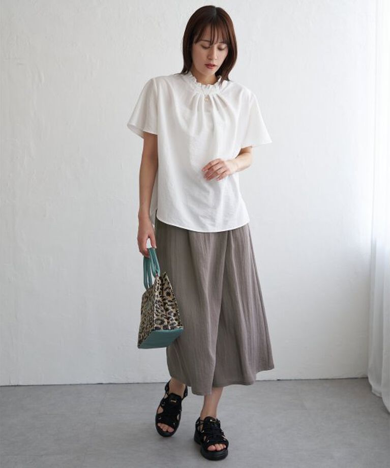 ikka「冷感スラブタックスカーチョ」|その他|