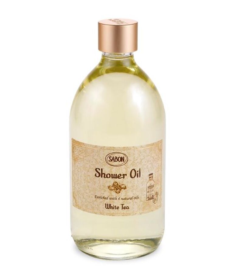 SABON「ｼｬﾜｰｵｲﾙ N ﾊﾟﾁｭﾘ･ﾗﾍﾞﾝﾀﾞｰ･ﾊﾞﾆﾗ(500mL)」|ボディクレンジング|ホワイトティー