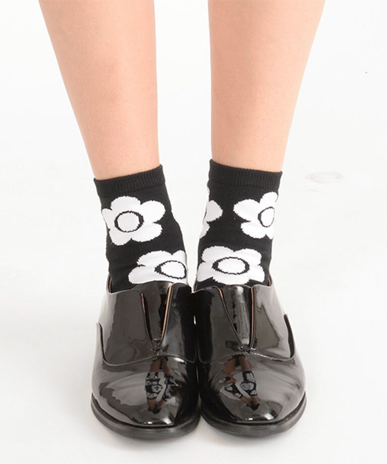 MARY QUANT「ビッグデイジーパターン ソックス」|ソックス|