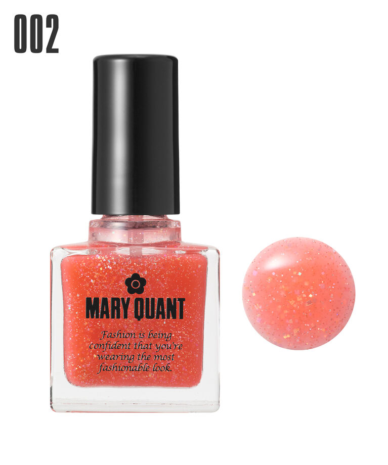 MARY QUANT「ネイル ポリッシュ」|ネイルカラー|002 ｺｰﾗﾙｸﾞﾘｯﾀｰ