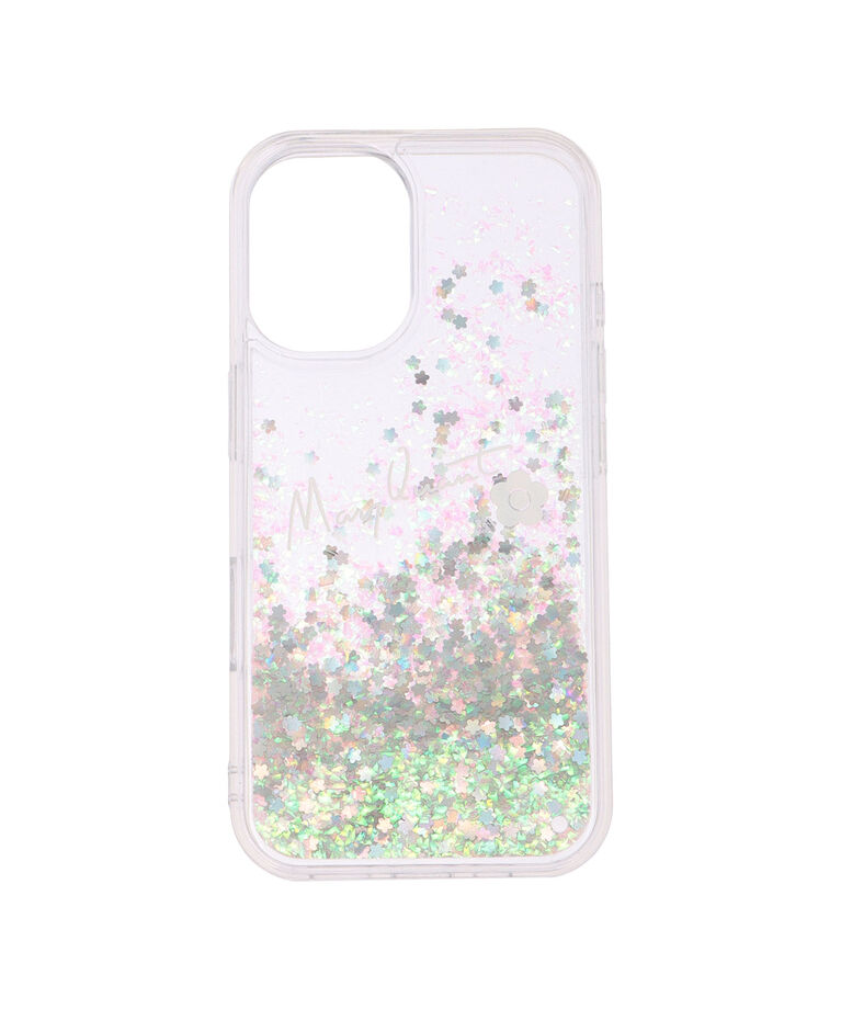 MARY QUANT「デイジーコンフェッティ モバイルケース for iPhone16」|モバイルケース|ホワイト