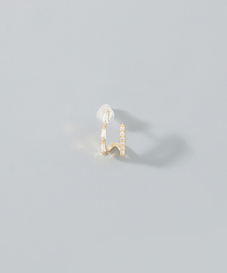 Phoebe「ダブルデコレイトビジューピアス」|ピアス|