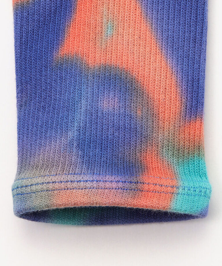 ROTOTO「【ロトト】フットバンド タイダイ/ブルー オレンジ ターコイズ コットン ポリアミド/ソックス」|ソックス|