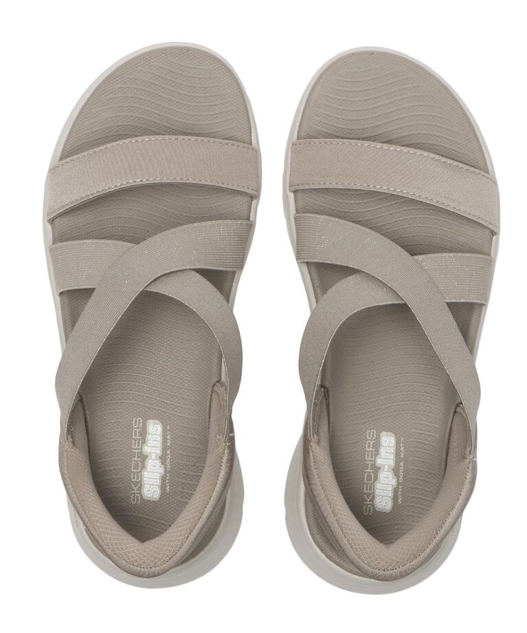 SKECHERS「【SKECHERS】GO WALK FLEX SANDAL - GLIMMER」|サンダル|