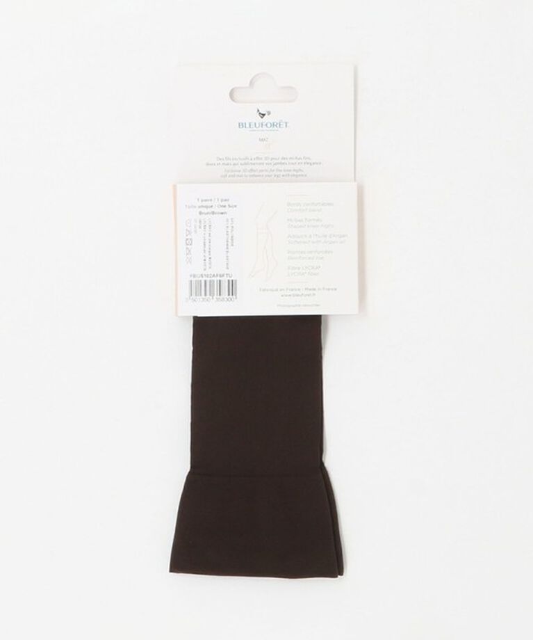 ODETTE E ODILE「＜BLEU FORET＞5102 MAT」|ソックス|