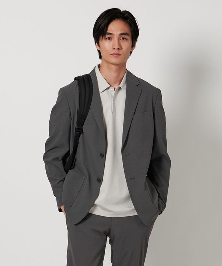UNITED ARROWS「ライトサッカー シングル２ボタン ジャケット UA COZY ―ウォッシャブル・２WAYストレッチ―」|スーツ|