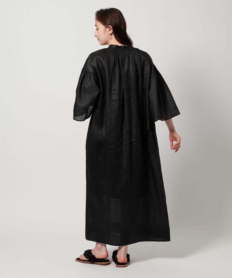 UNITED ARROWS「ラミー ギャザー ボリュームスリーブ ワンピース」|ワンピース|
