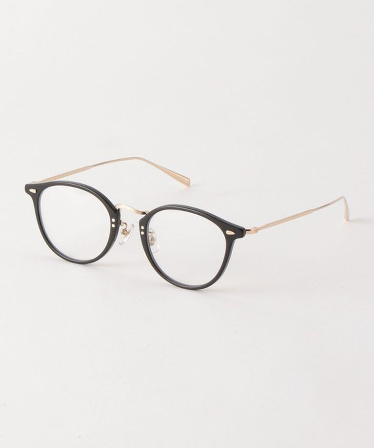 BEAUTY&YOUTH UNITED ARROWS「【別注】 ＜KANEKO OPTICAL（金子眼鏡）＞ Logan/アイウェア ‐MADE IN JAPAN‐」|メガネ|BLACK