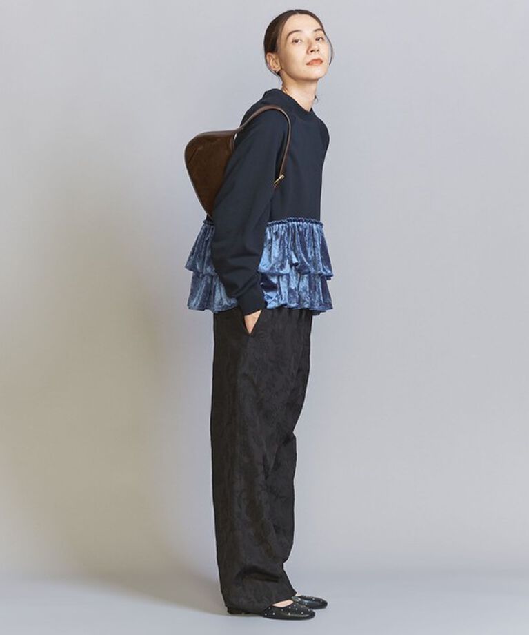 BEAUTY&YOUTH UNITED ARROWS「スエード ムーン ワイドベルト ワンショルダーバッグ」|ショルダー・メッセンジャー|
