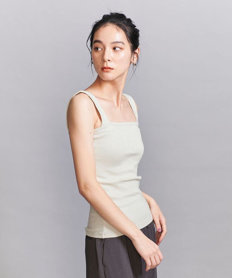 BEAUTY&YOUTH UNITED ARROWS「コットンブレンド ベア タンクトップ」|タンクトップ|