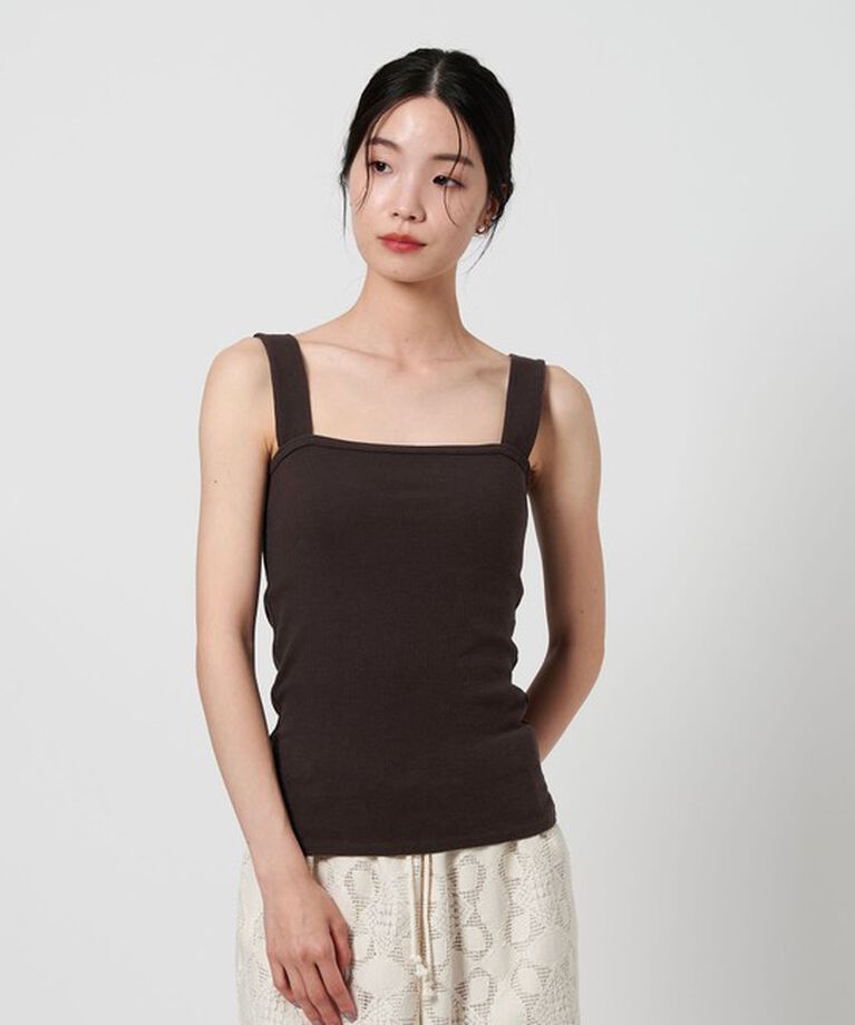 BEAUTY&YOUTH UNITED ARROWS「コットンブレンド ベア タンクトップ」|タンクトップ|