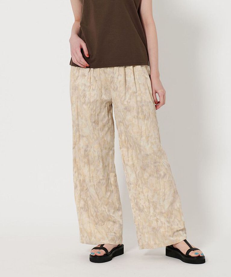 BEAUTY&YOUTH UNITED ARROWS「ジャガード ゴムタックパンツ」|チノ|