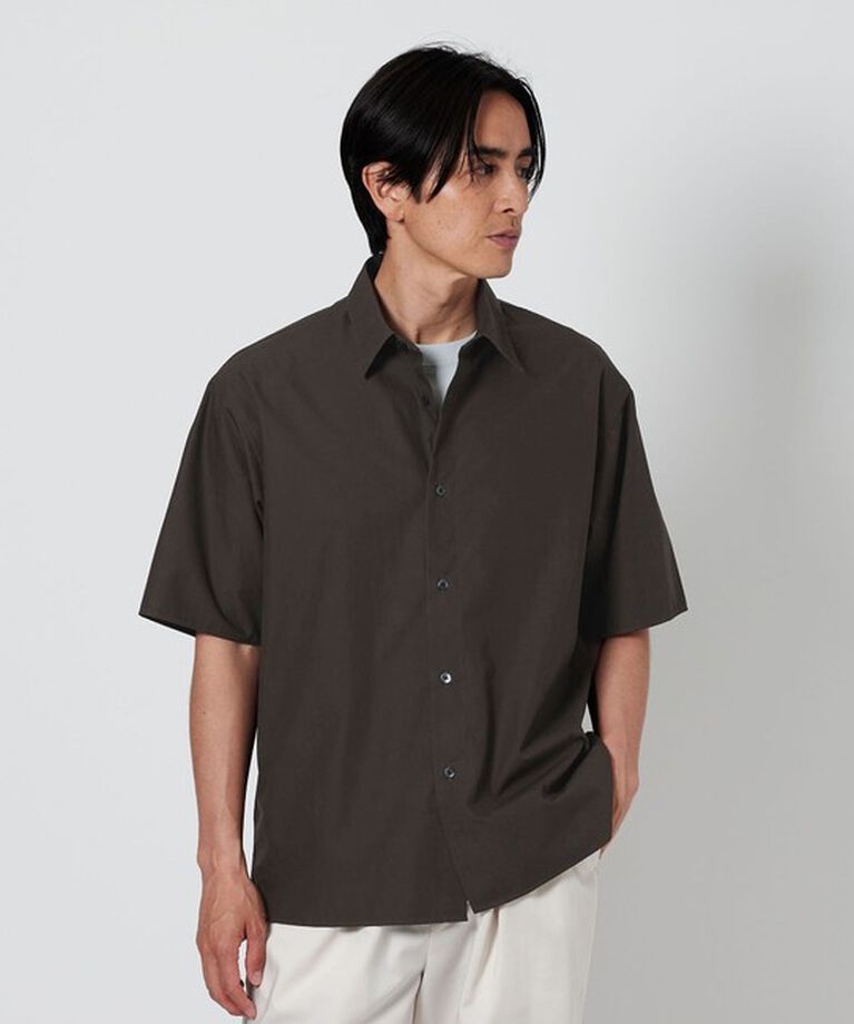 BEAUTY&YOUTH UNITED ARROWS「ピーチスキン スクエア フォルム シャツ」|シャツ・ブラウス|