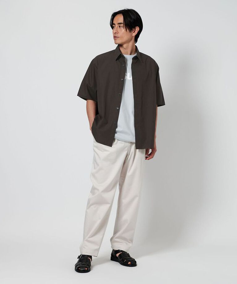 BEAUTY&YOUTH UNITED ARROWS「ピーチスキン スクエア フォルム シャツ」|シャツ・ブラウス|