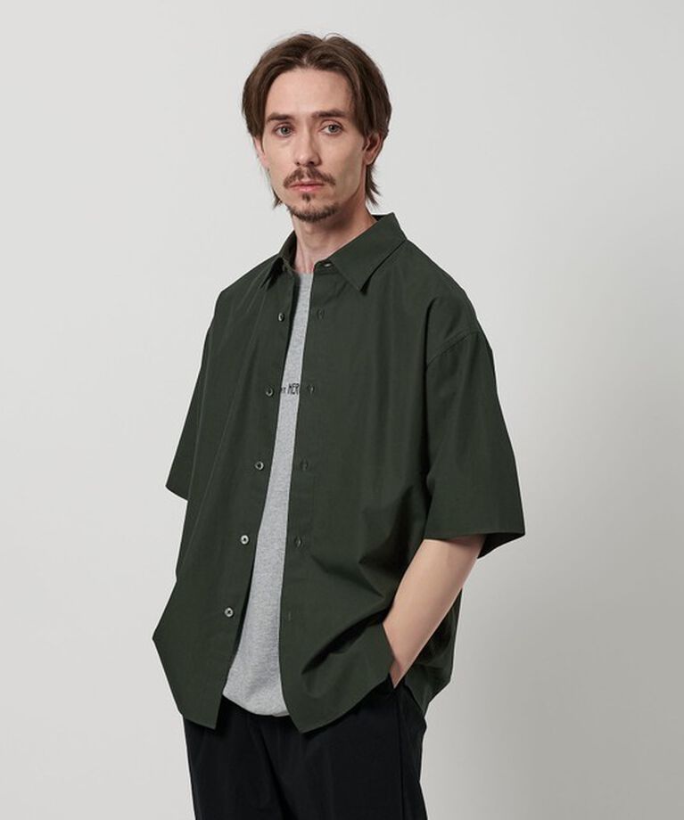 BEAUTY&YOUTH UNITED ARROWS「ピーチスキン スクエア フォルム シャツ」|シャツ・ブラウス|